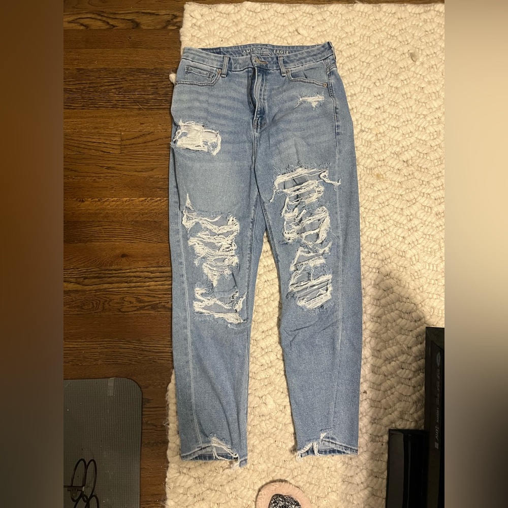 American Eagle Curvy Mom Jean